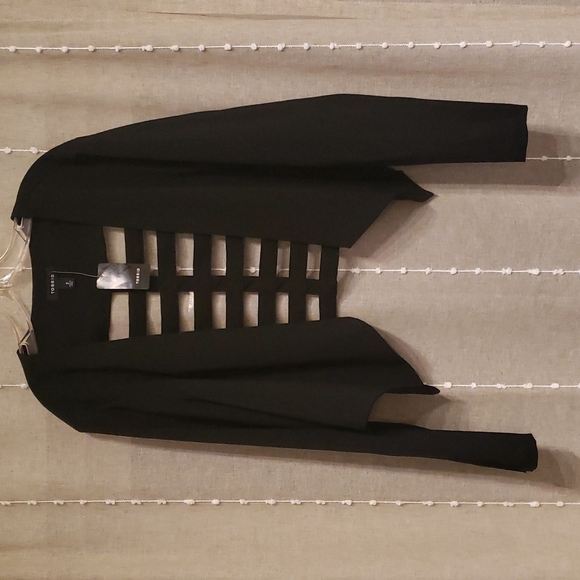 torrid Jackets & Blazers - NWT Torrid Crop Cage Dress Jacket